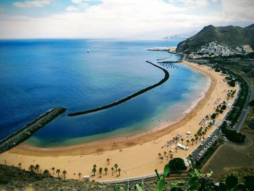 Santa Cruz de Tenerife, playa de Las Teresitas