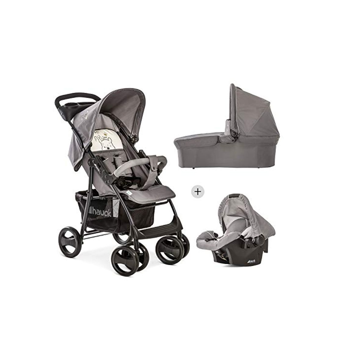 Producto Hauck Shopper SLX trioset - carro, coche bebes 3 piezas de capazo,