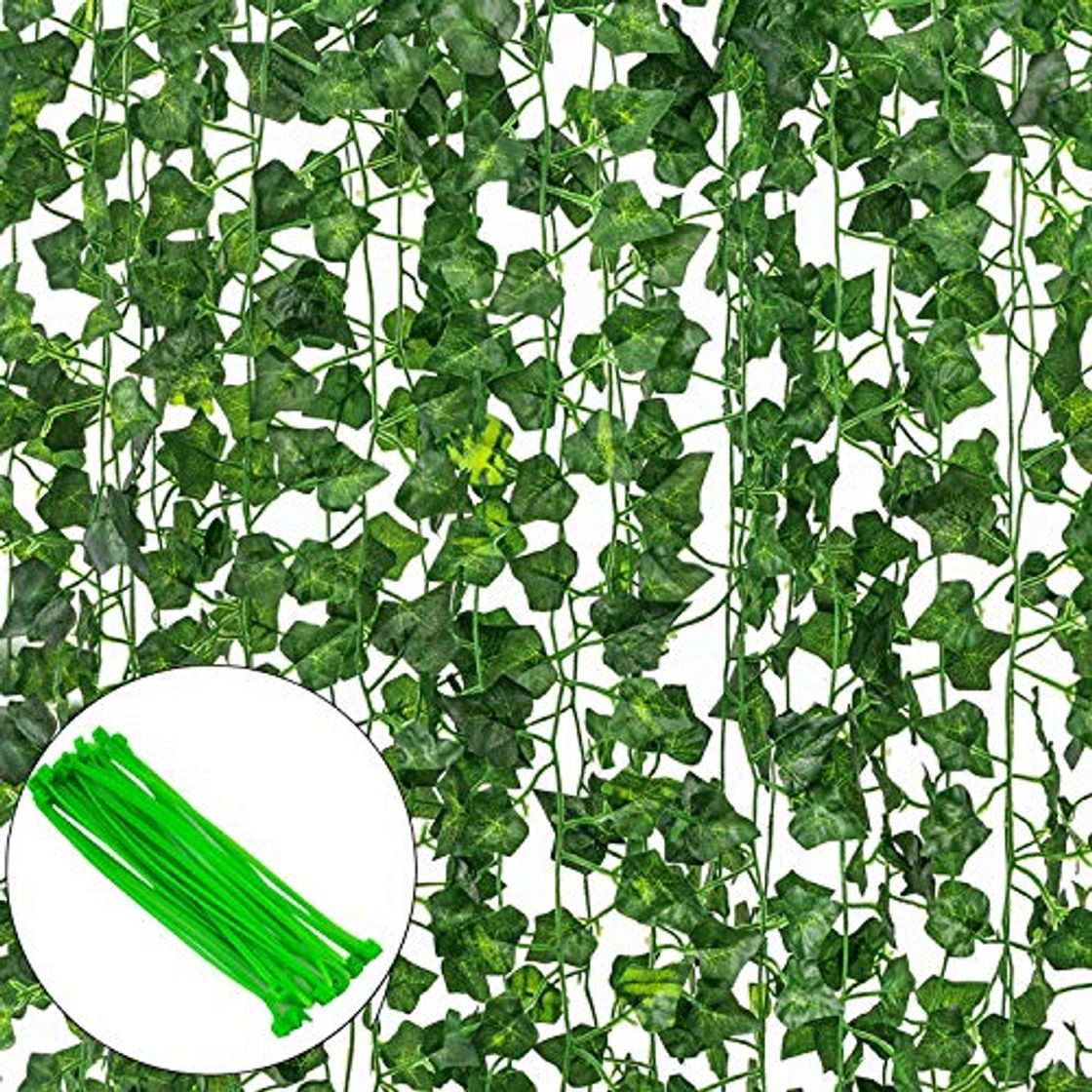 Social 12 Pack Plantas Artificial Decoración Hojas