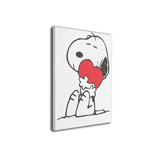 PKLUAS Snoopy - Cuadro Decorativo para Pared