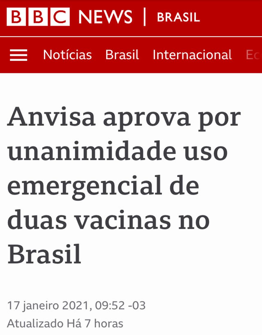 Fashion Uso emergencial de Vacinas no Brasil 