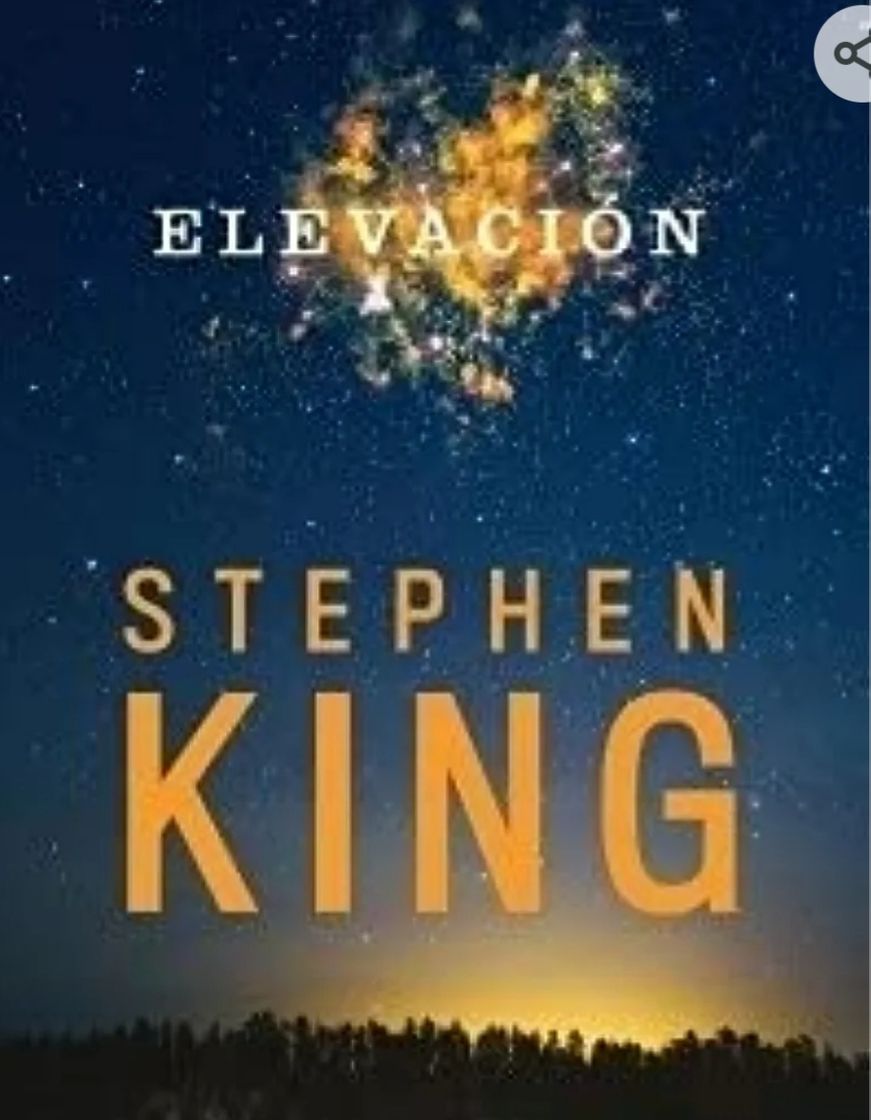 Libro Stephen King | Elevación 