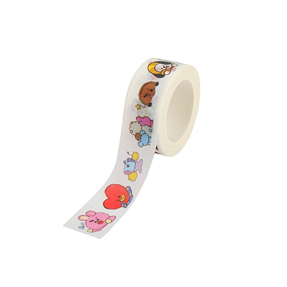 Social Cinta adhesiva DIY BTS KPOP BTS - Etiqueta adhesiva de pie Bangtan