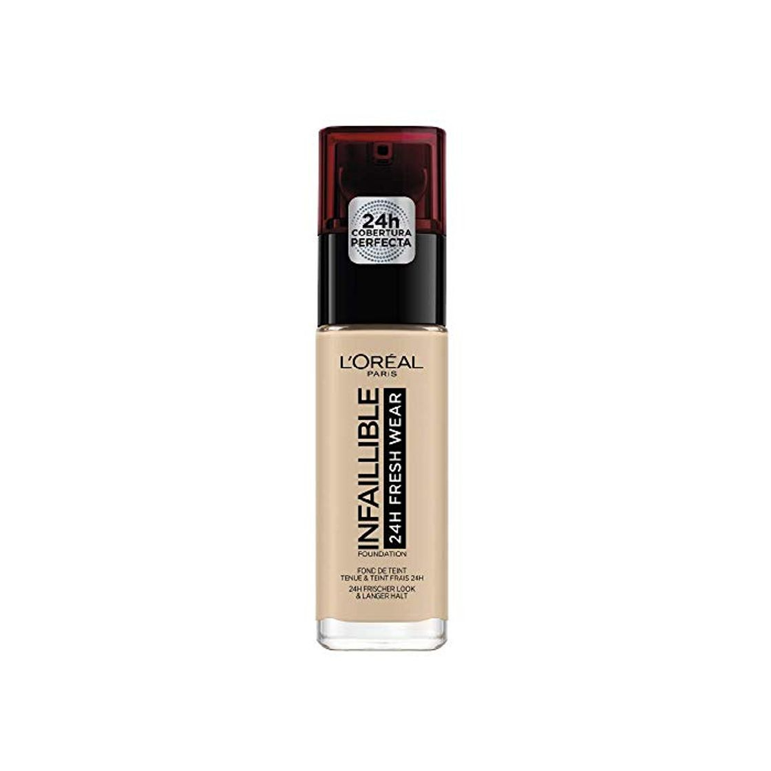 Producto L'Oréal Paris Infaillible 24H Fresh Wear maquillaje en Nº 130 True Beige alta opacidad de larga duración