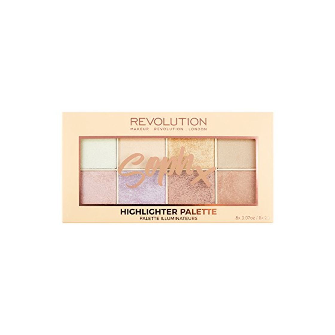 Producto Paleta de Iluminadores Makeup Revolution