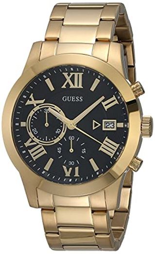 Guess Homme Uhr Analogique Quartz mit Acier Armband W0668G8