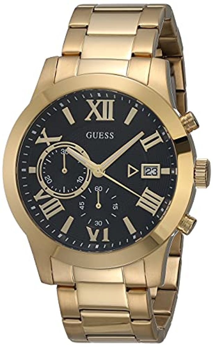 Fashion Guess Homme Uhr Analogique Quartz mit Acier Armband W0668G8