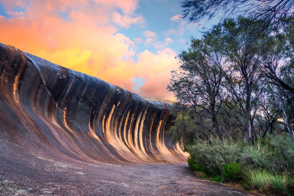 Lugares Wave Rock