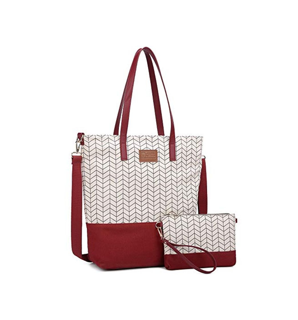 Product Myhozee Bolsos de Mujer Bolso de Hombro Bolsa Playa, Lona Bolso Mujer