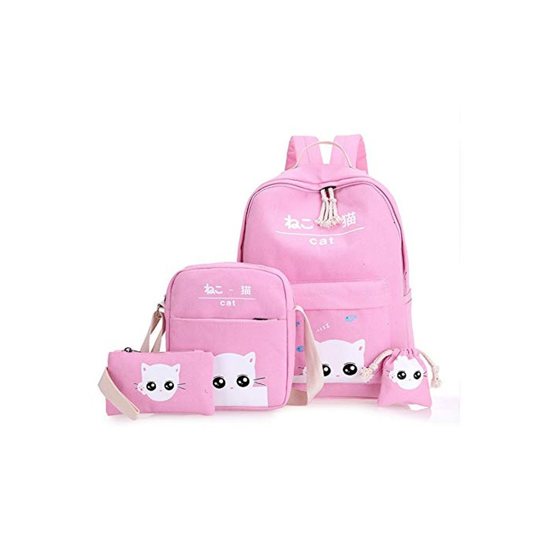 Moda Mochilas Infantiles Mochila Escolar 4 Set