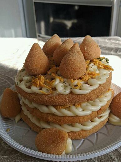 Bolo de Coxinha