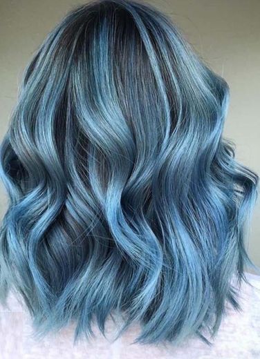 Hair azul 