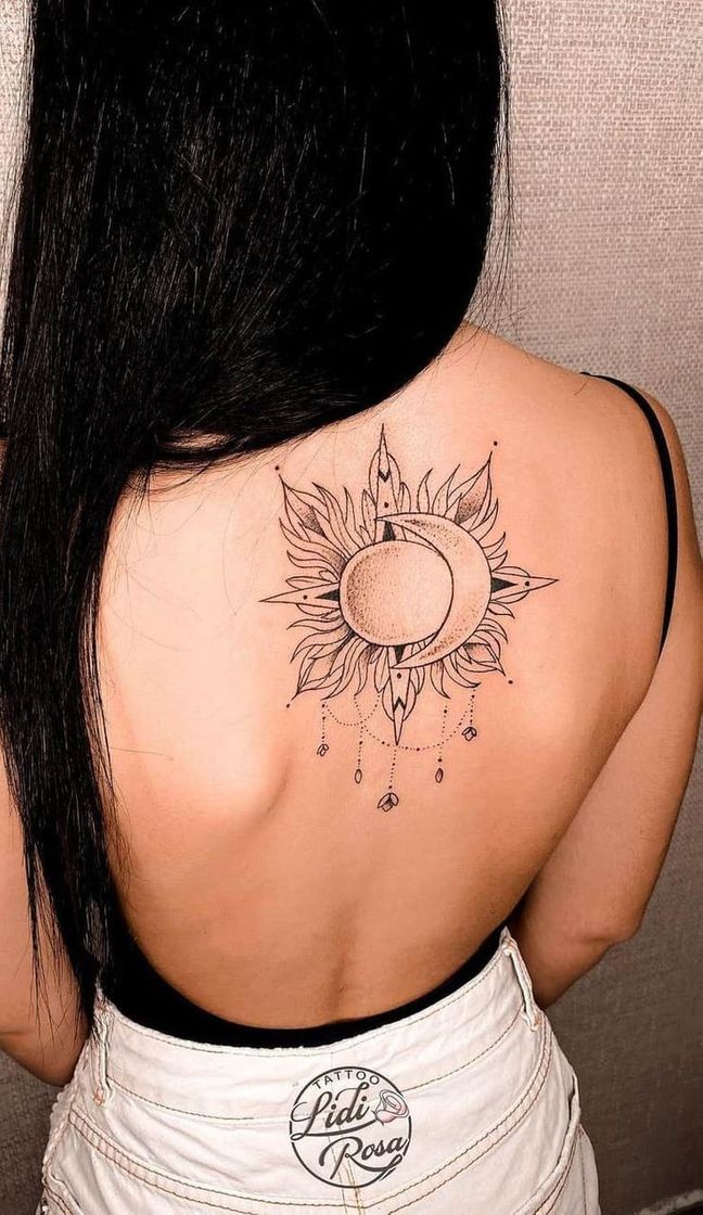 Moda Tatuagem de sol