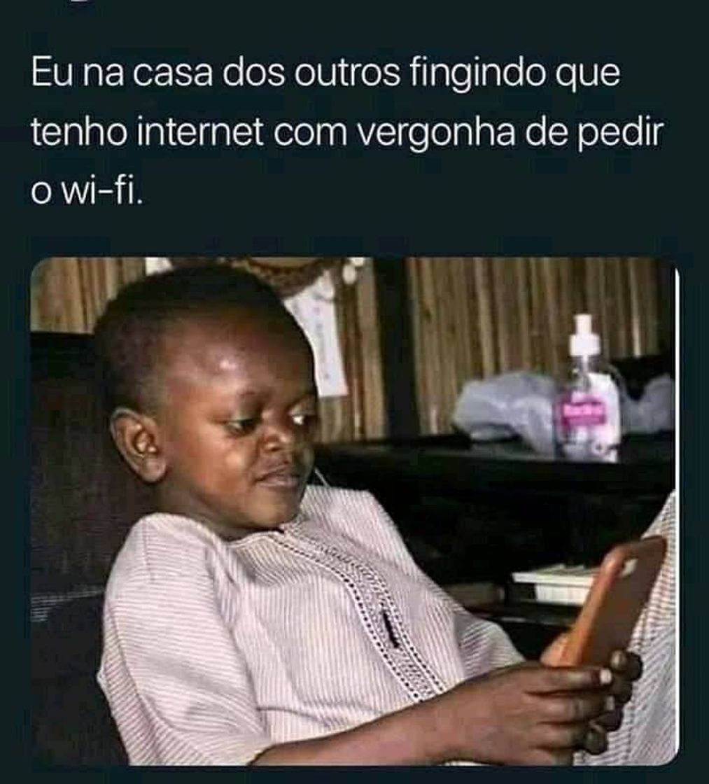 Moda Eis que vc fica sem internet