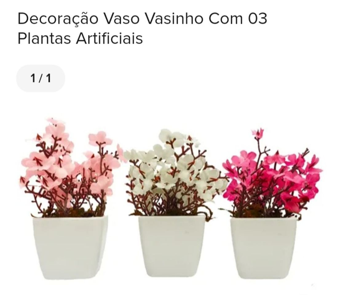 Fashion Plantinhas artificiais 