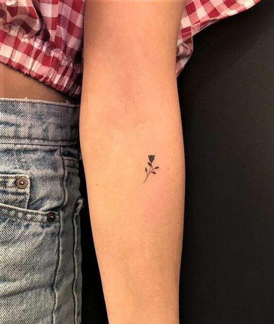 Moda Tatuagem minimalista 🌹 