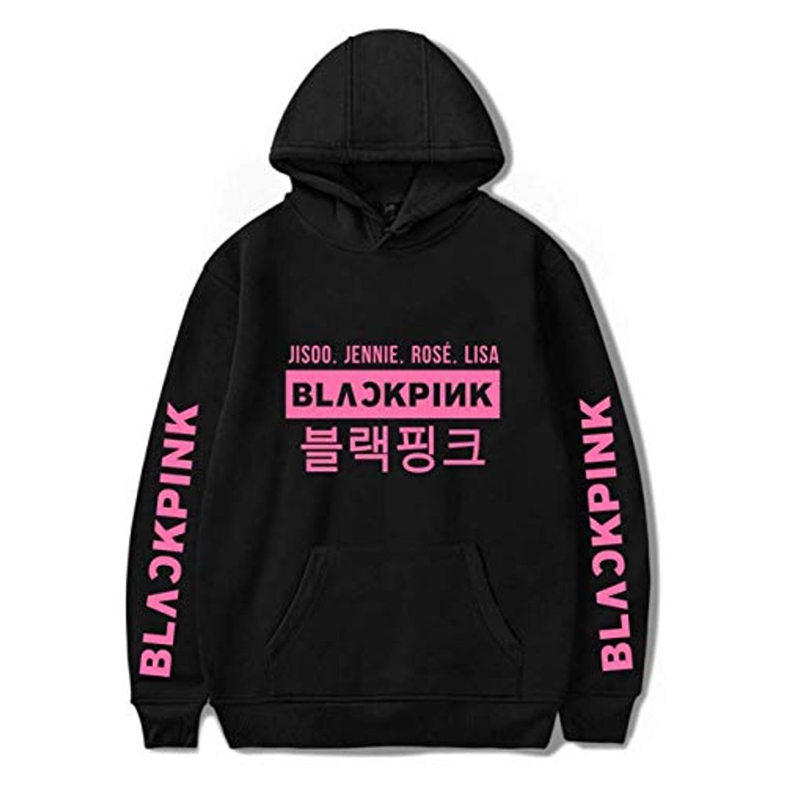 Social ZIGJOY KPOP Blackpink Unisex Ropa Sudadera con Capucha Suéter Sudadera con Capucha
