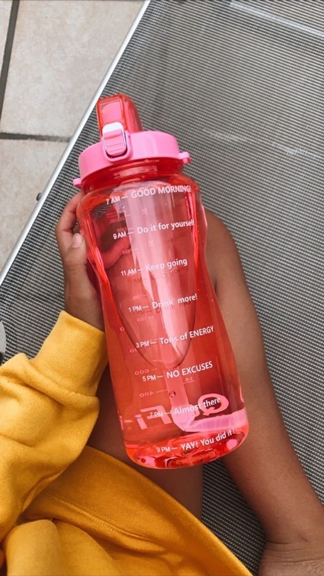 Social Botella motivacion max para beber agua