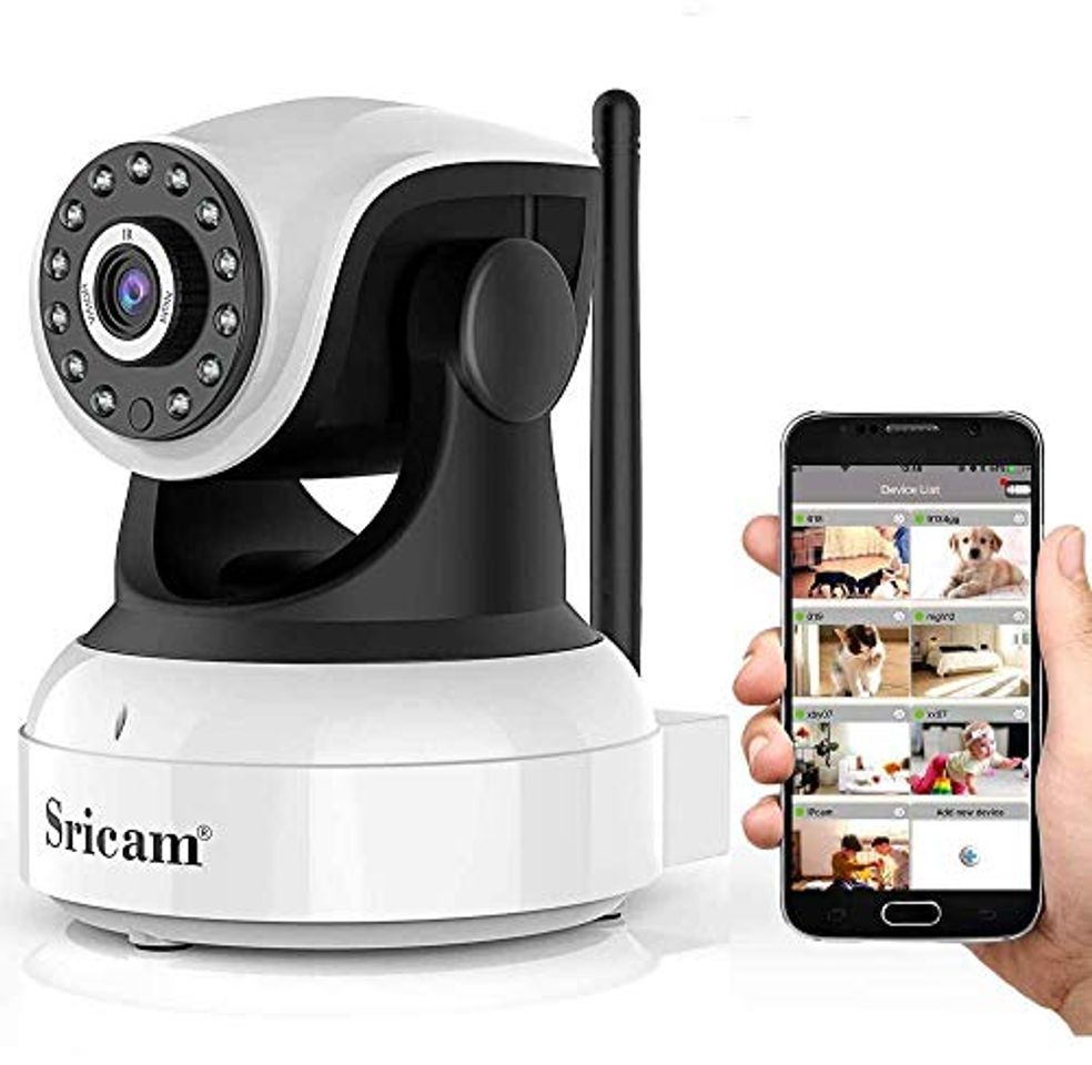 Places Sricam Ultima versión SP017 Cámara WiFi interior de vigilancia 1080P inalámbrica IP