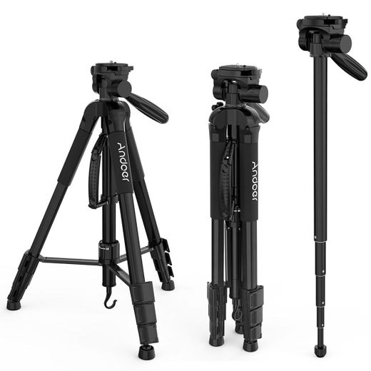 Tripod Andoer from 56 to 166 cm height - 1,9kg