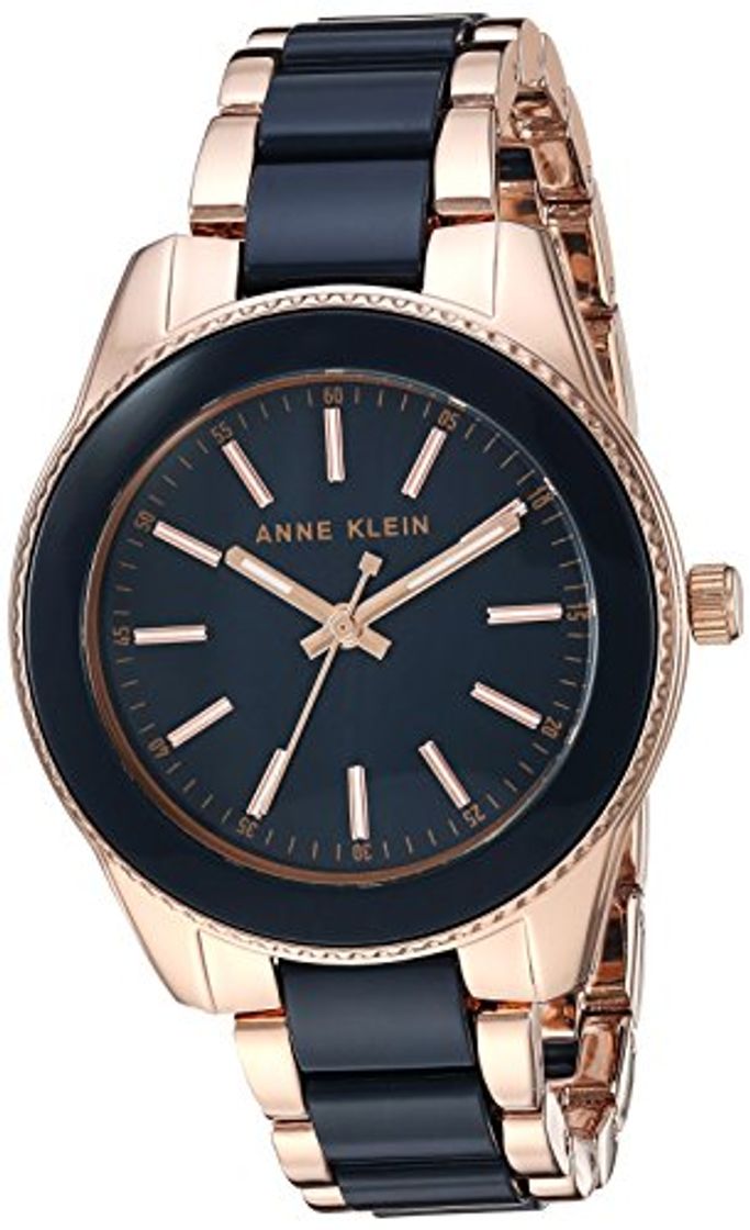 Fashion ANNE KLEIN Reloj analógico para Mujeres de con Correa en Resina AK