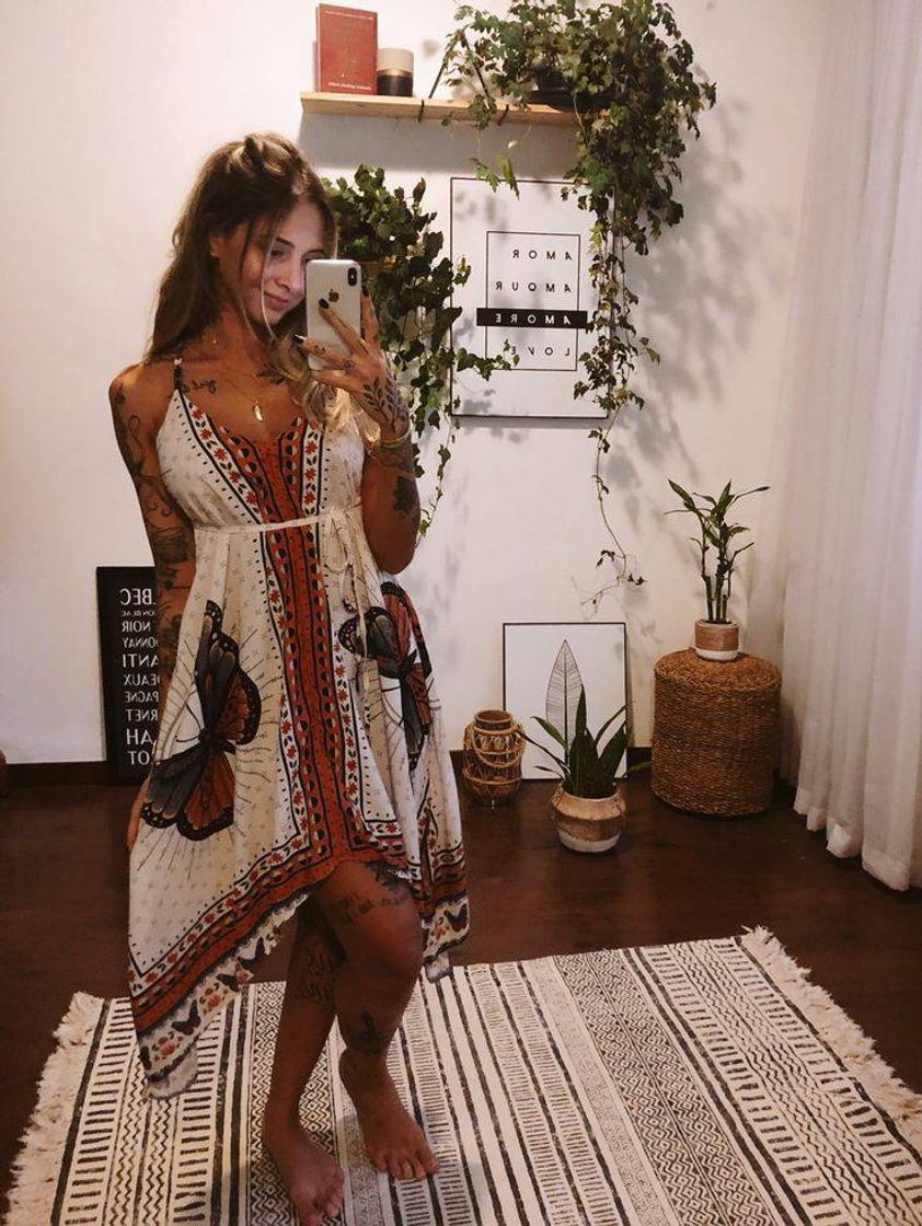 Fashion VESTIDO HIPPIE