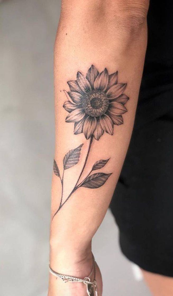 Moda Tatuagem girassol🌻