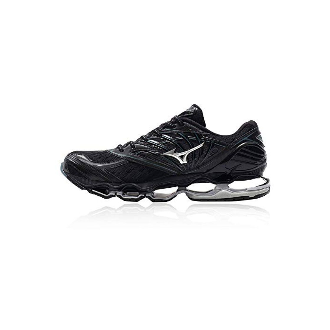 Moda Mizuno Wave Prophecy 8 Negro Plata J1GC1900 04