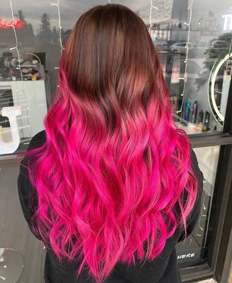 Moda Cabelo rosa