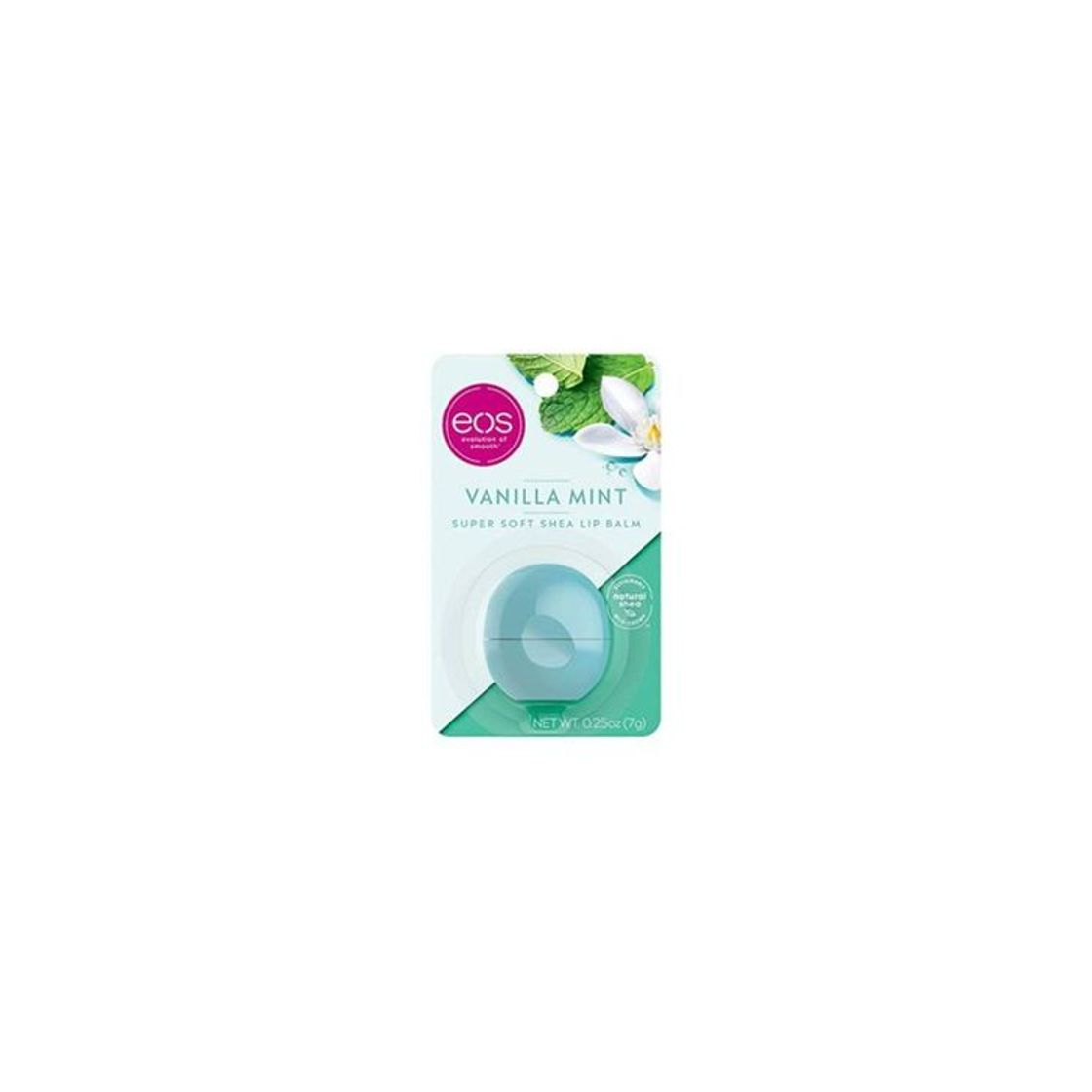 Belleza Bálsamo labial EOS Visibly Soft de vainilla y menta