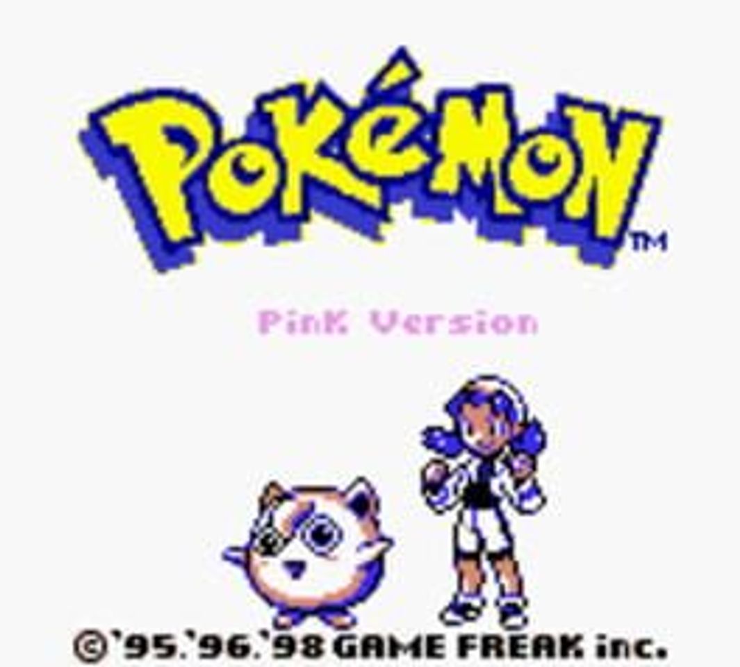 Videojuegos Pokemon Pink Version