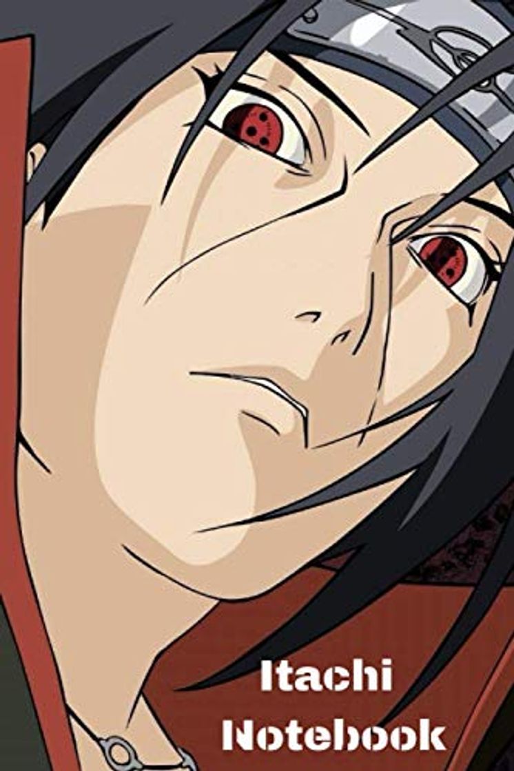 Libros Itachi Notebook: college wide ruled notebook for Itachi, naruto, manga and anime