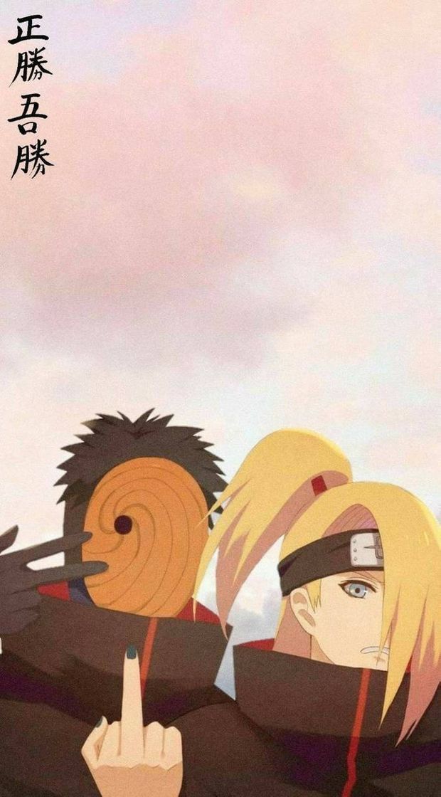 Fashion Deidara and óbito