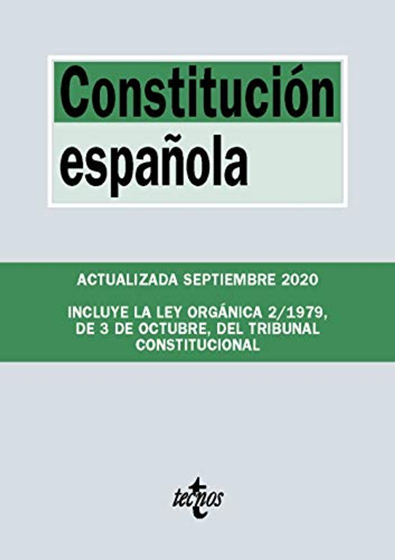 Libro Constitución Española