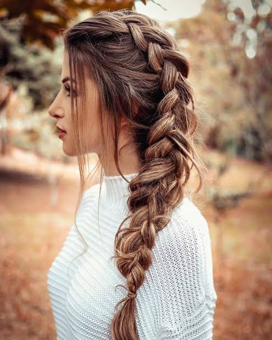 Fashion Penteado trança lateral 💕