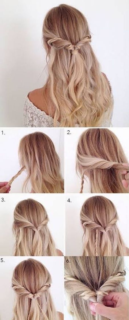 Fashion Passo a passo penteado lindo