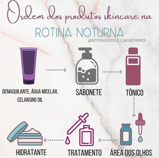 Rotina noturna de skin care 💆🏻‍♀️