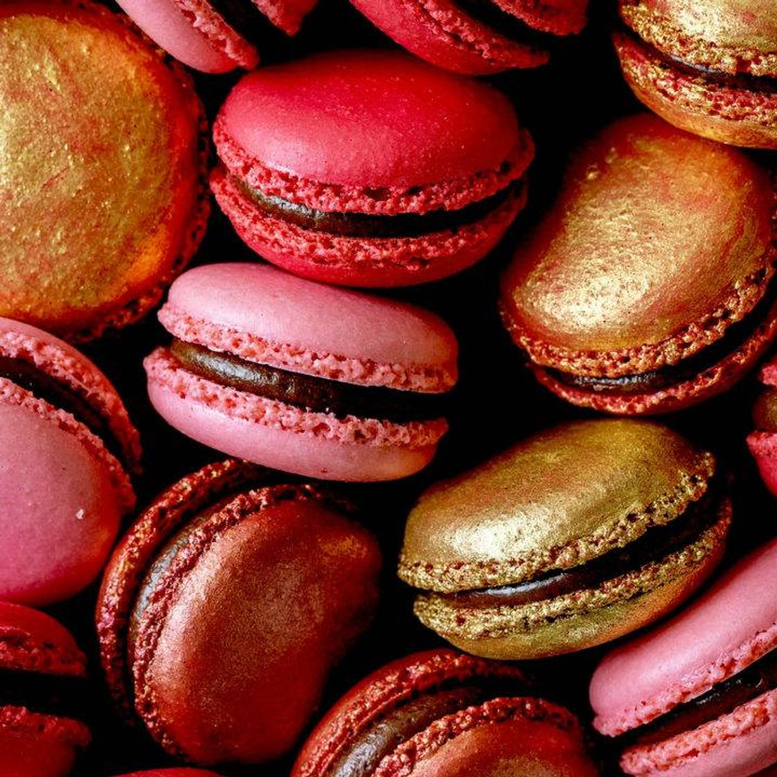 Fashion macarons wallpaper