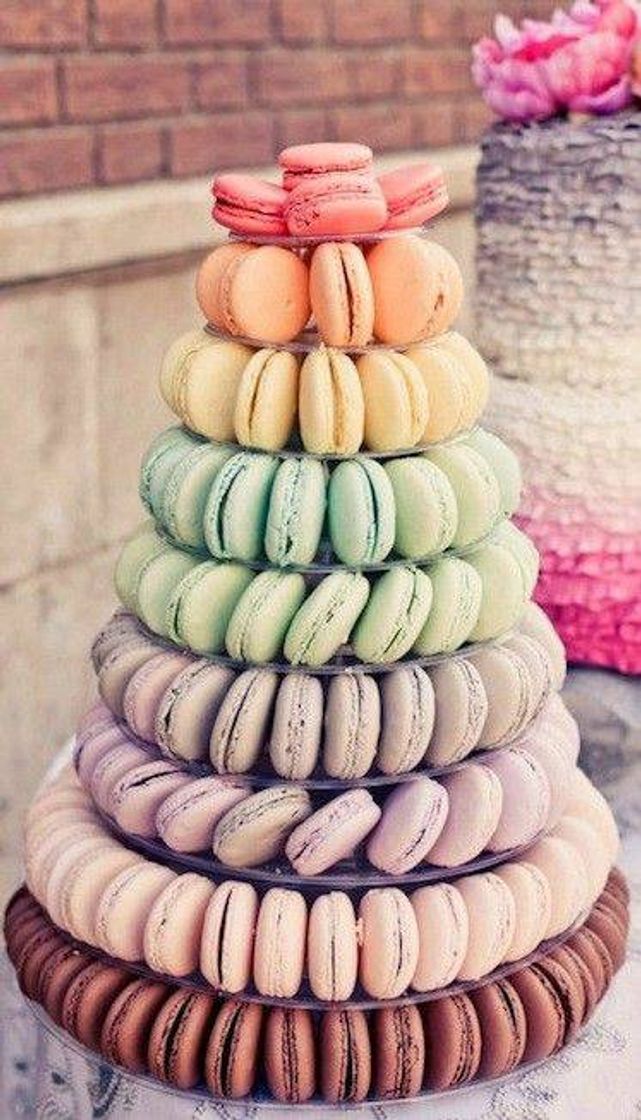 Fashion macarons wallpaper