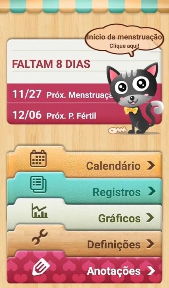 App Meu calendário 