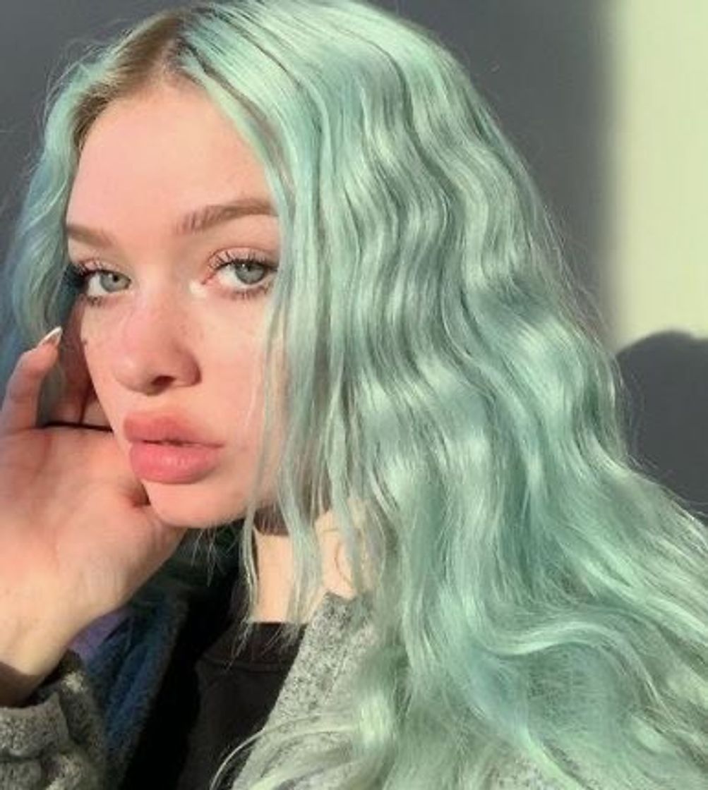 Social Cabelo Green *pastel 💚🧩
