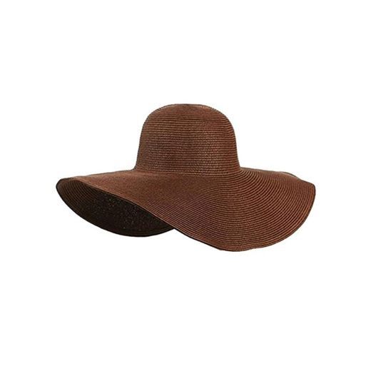 TININNA Moda Sombrero,Bohemia Verano Sun Floppy Plegable Sombrero de la Playa de