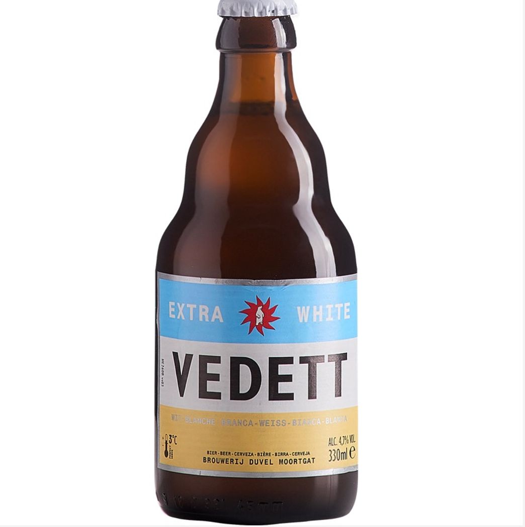 Fashion Cerveja Belga VEDETT White Garrafa 330ml