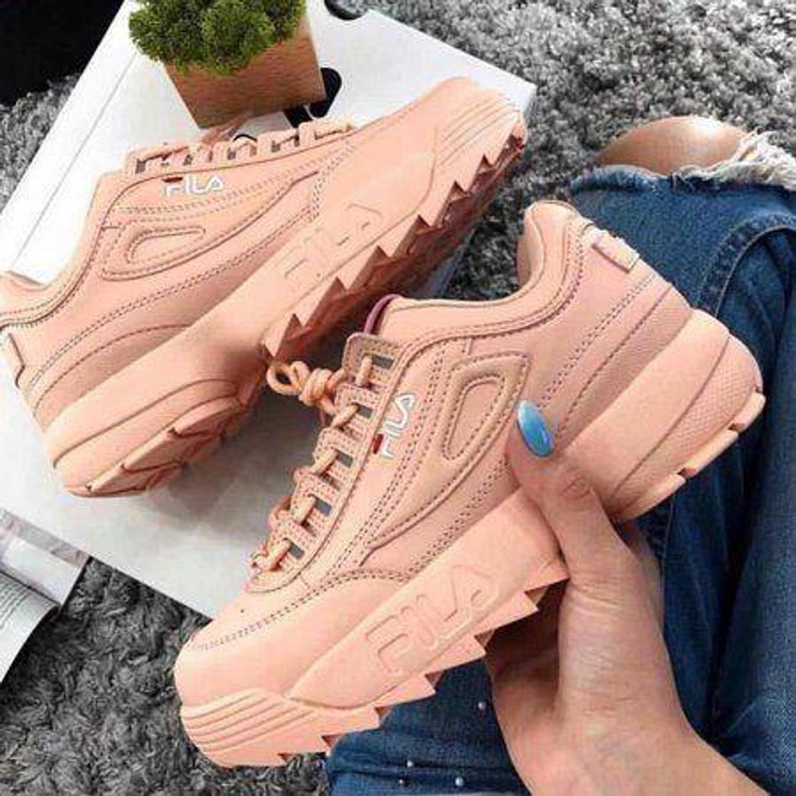 Fashion tênis fila disruptor rose