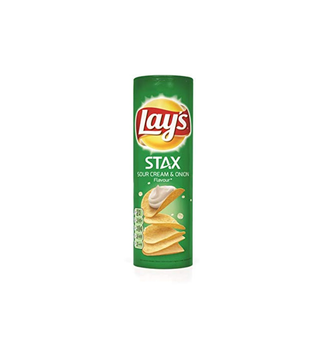 LAY'S Stax patatas fritas sour cream&onion 170 gr