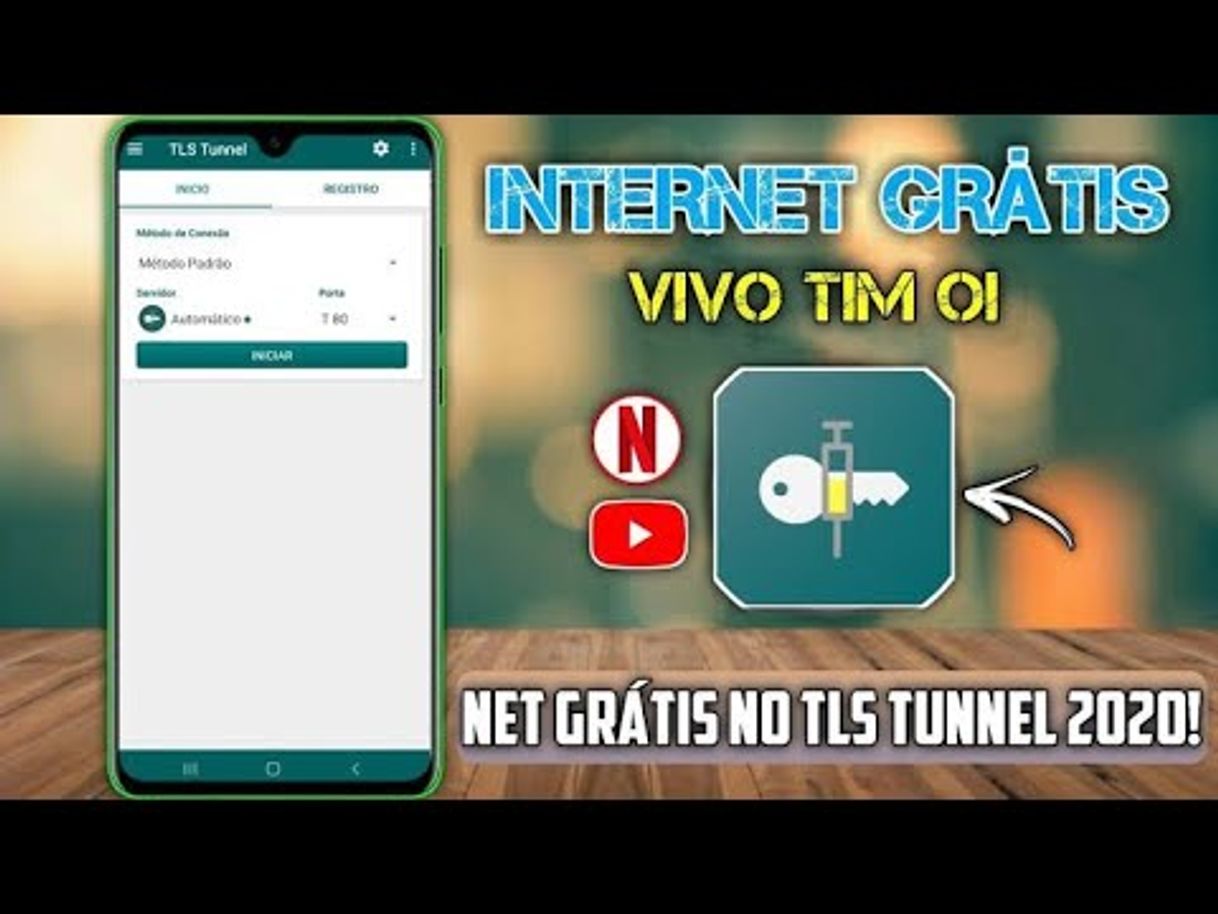 Aplicaciones TLS TÚNEL internet de graça 