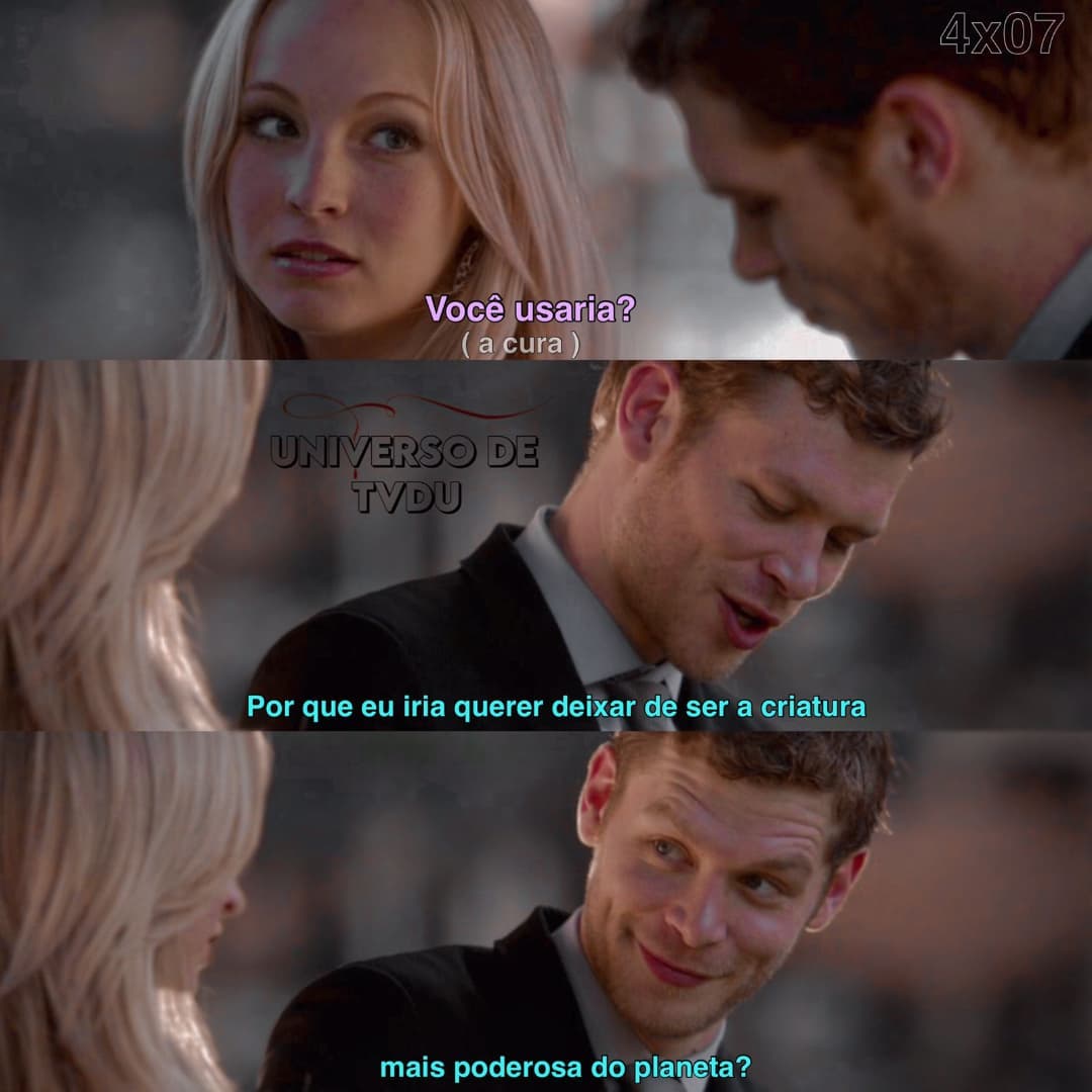 Klaus e Caroline ♥️