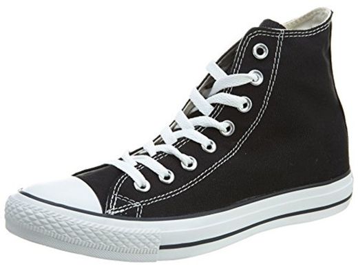 Converse Chuck Taylor All Star Hi, Zapatillas Unisex Adulto, Negro