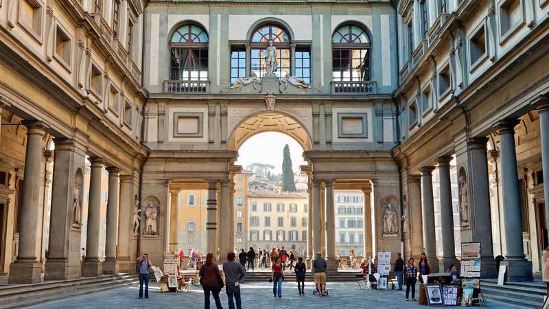 Galería de los Uffizi 
