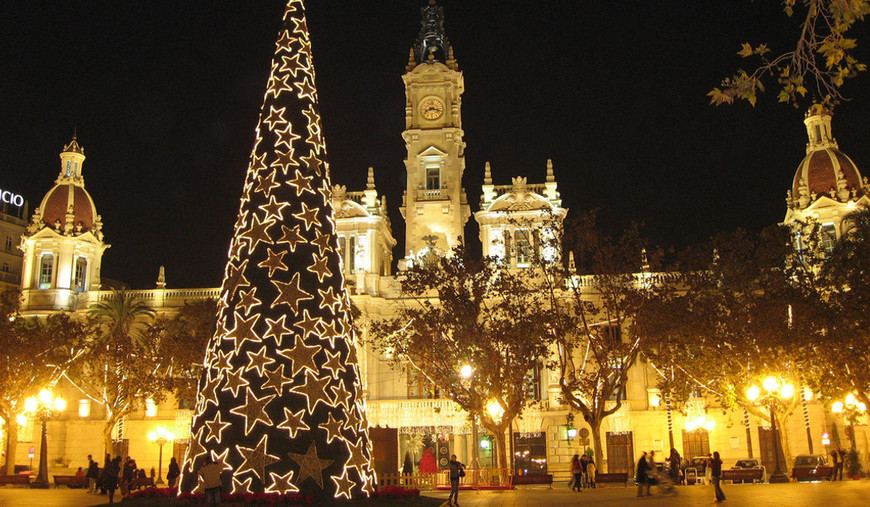 Navidad en Valencia: encendido de las luces y el árbol